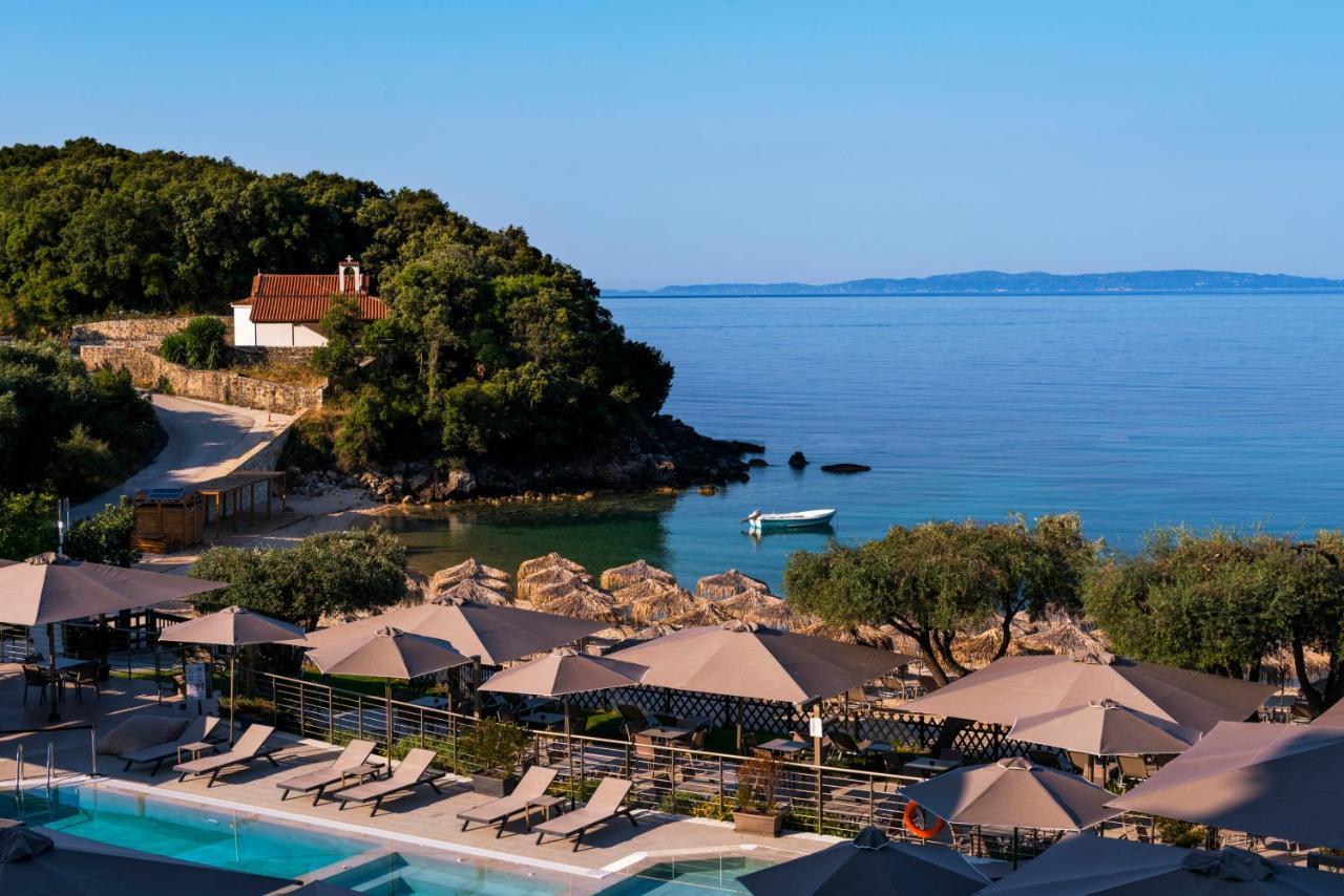 Prima Vista Beachfront Boutique Hotel Sívota Buitenkant foto