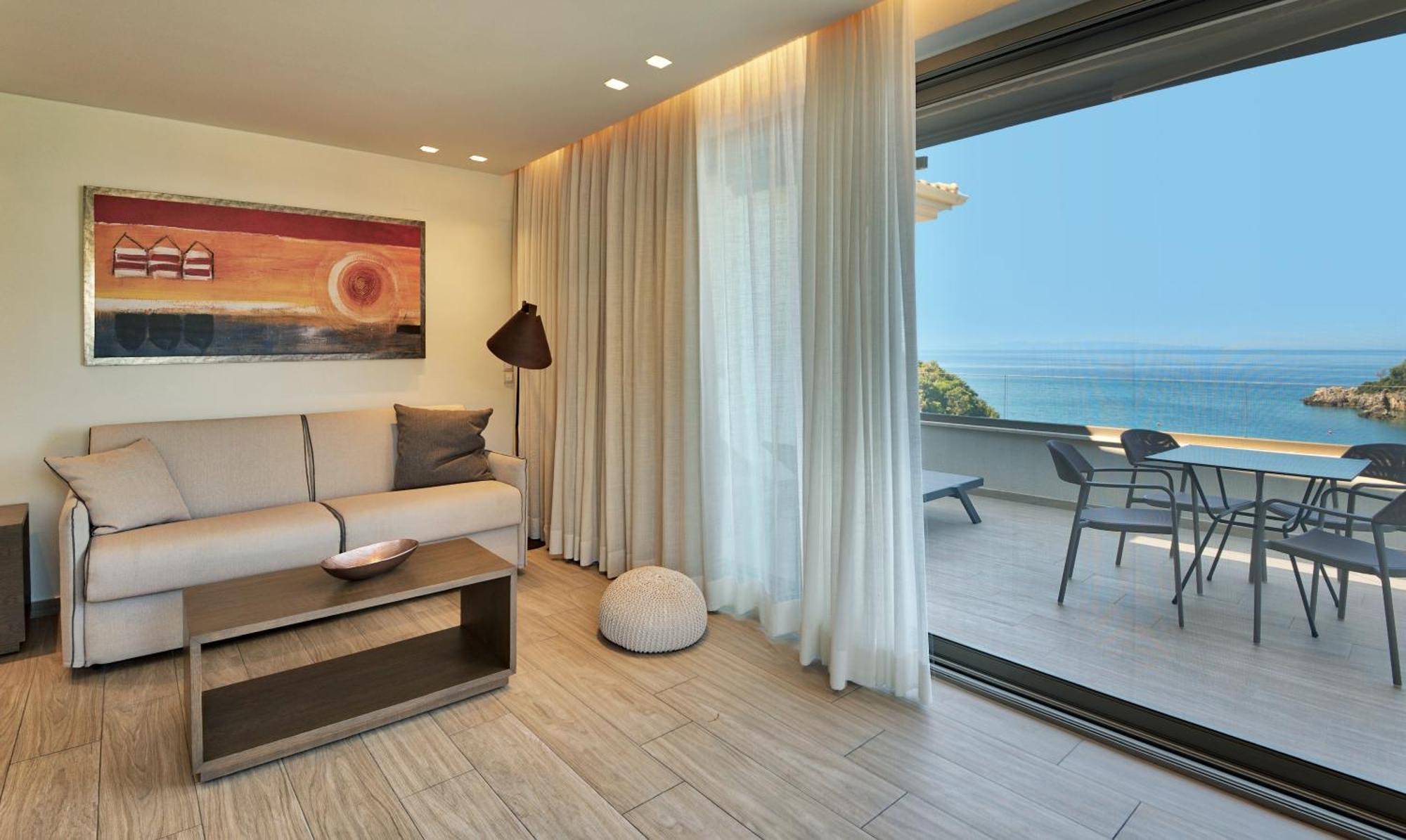 Prima Vista Beachfront Boutique Hotel Sívota Buitenkant foto